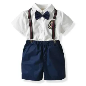 4Pcs Formal Boys Clothing Sets