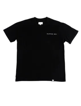 Black DB Drop Shoulder Tee