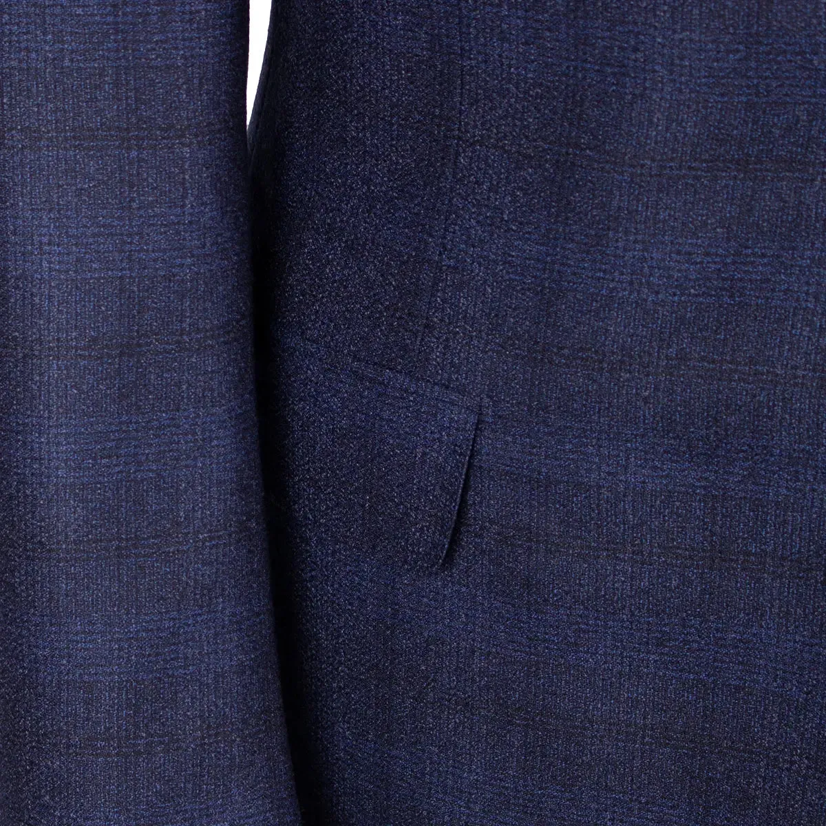 Blue Prince of Wales Check Wool Suit