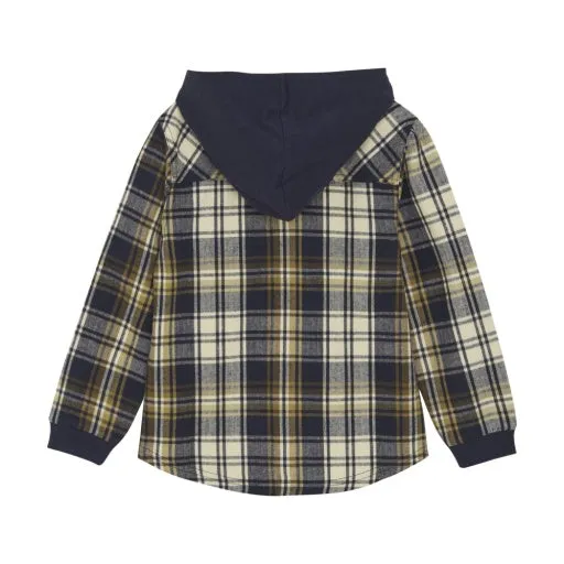 Boys SHIRT LS CHECK: PARISIAN NIGHT