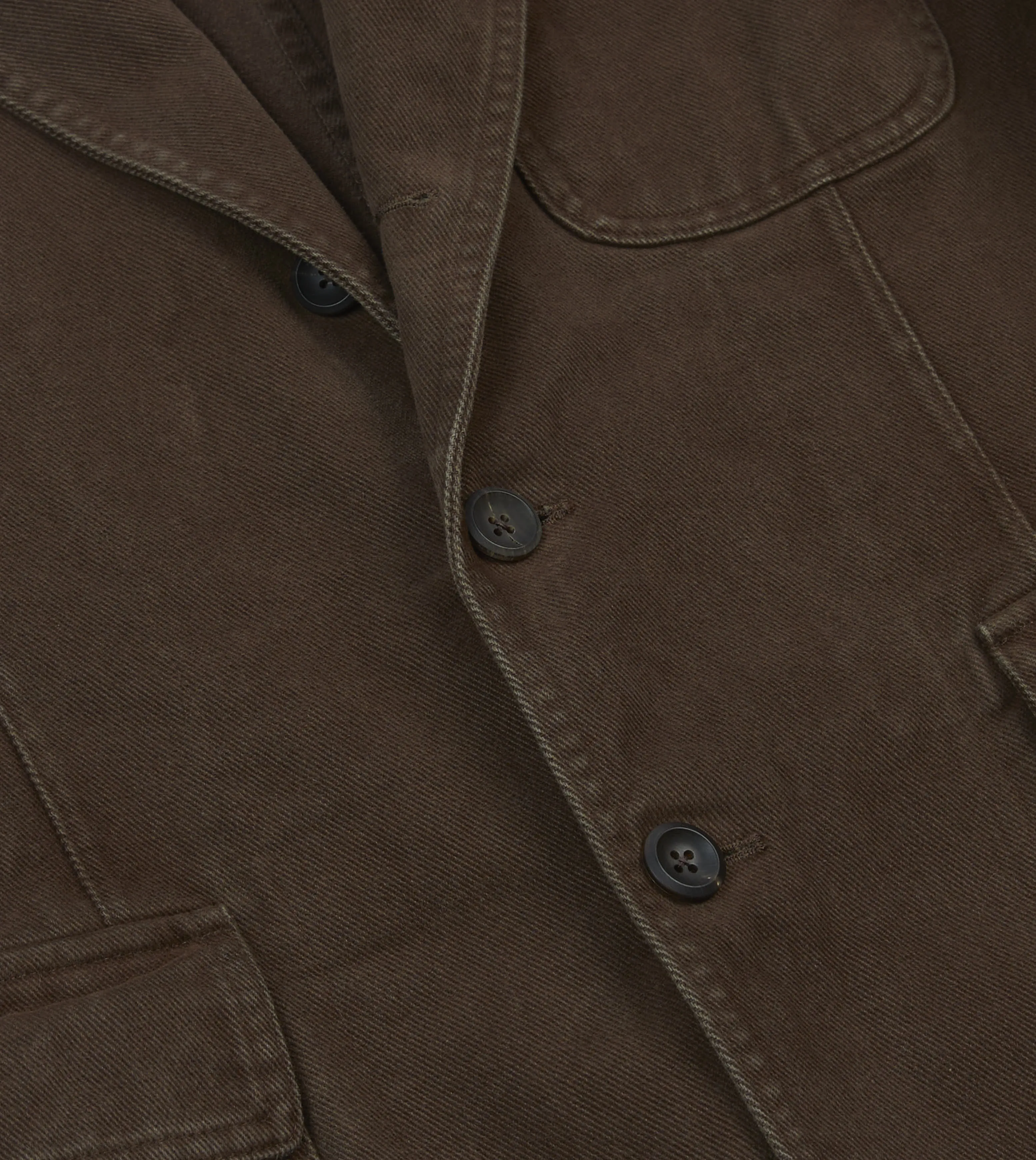 Brown Heavy Cotton Twill Games Blazer Mk. I