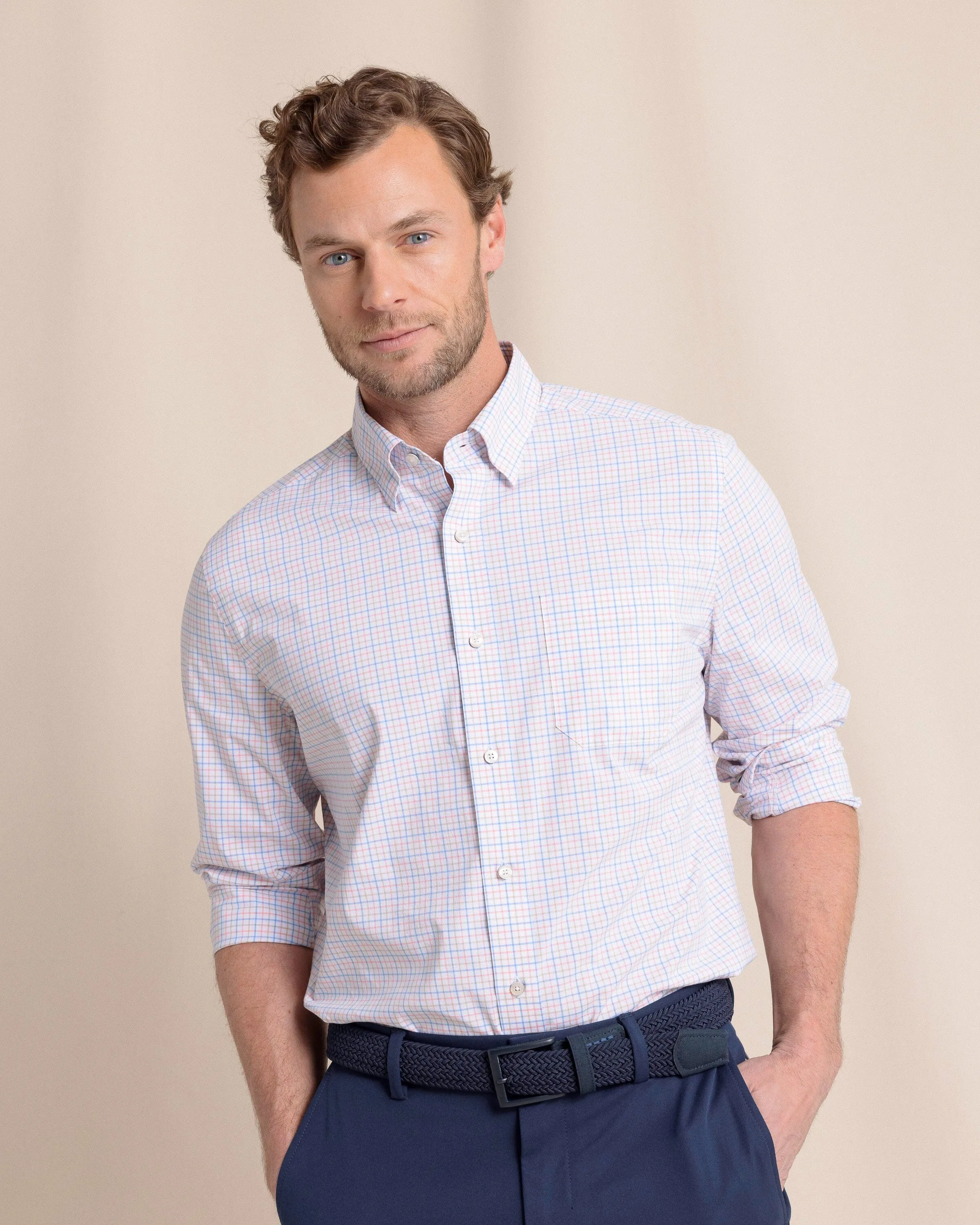 Charleston Broughton Plaid Sport Shirt