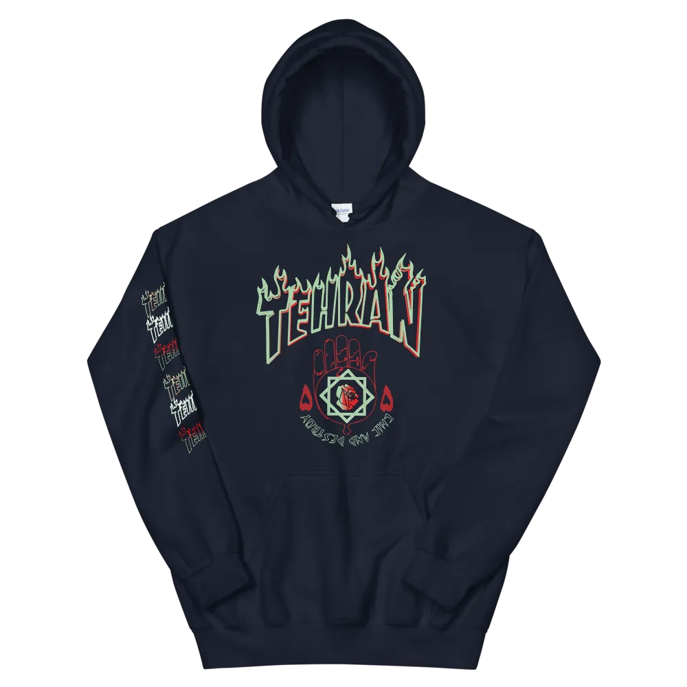 CHIC AND DESTROY/TEHRAN THRASH ROSE Unisex Hoodie