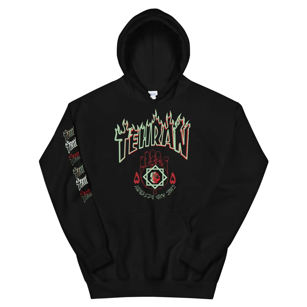 CHIC AND DESTROY/TEHRAN THRASH ROSE Unisex Hoodie