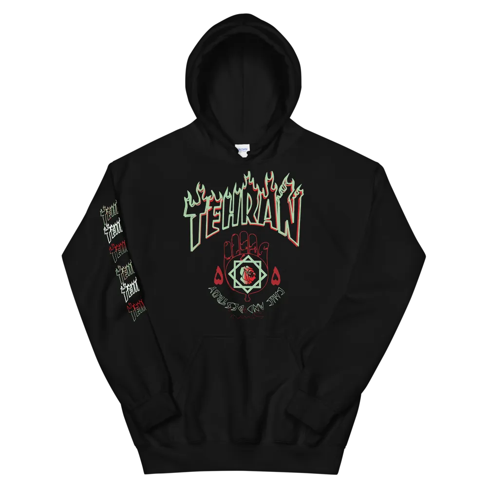 CHIC AND DESTROY/TEHRAN THRASH ROSE Unisex Hoodie