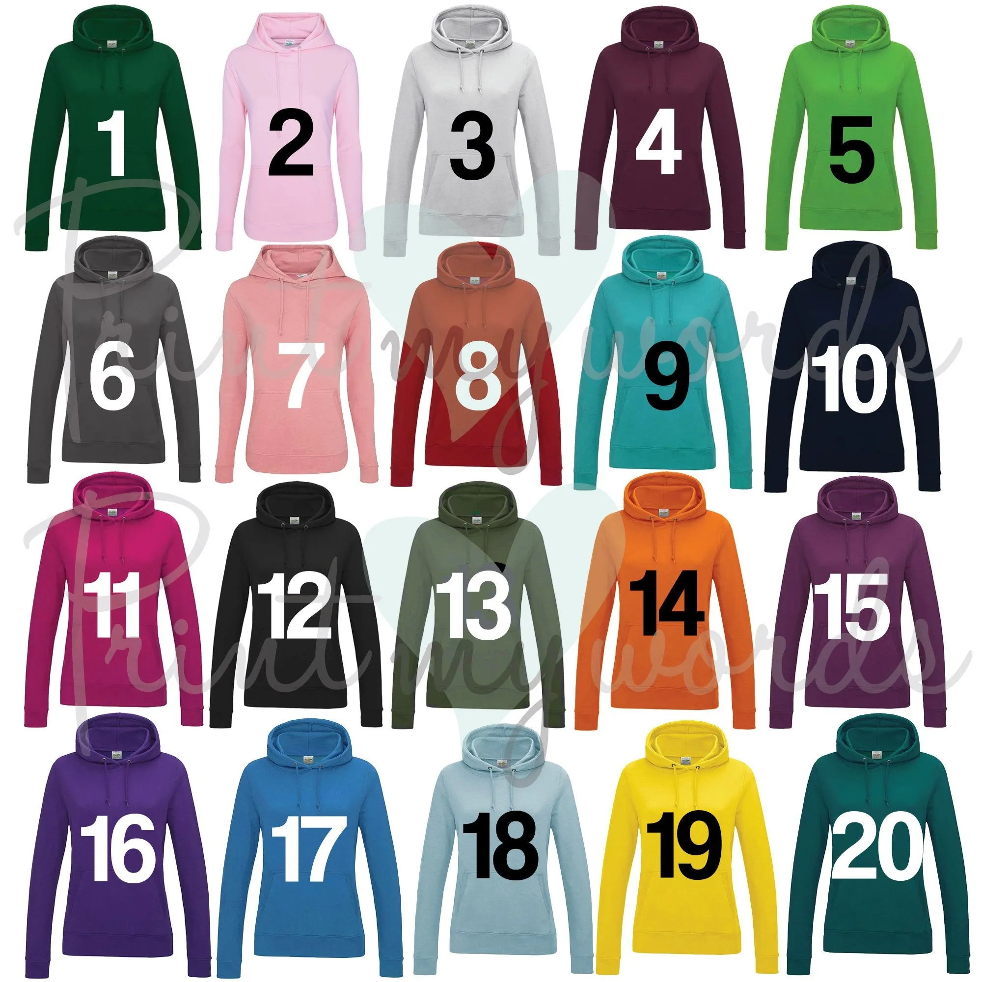 Children's Personalised Watercolour Unicorn Equestrian Hoodie