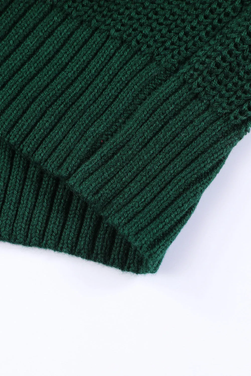 Dew Shoulder Knitted Sweater