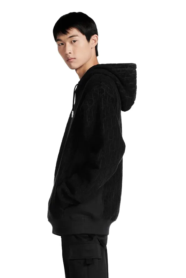 Dior Oblique Relaxed-Fit Hooded Sweatshirt