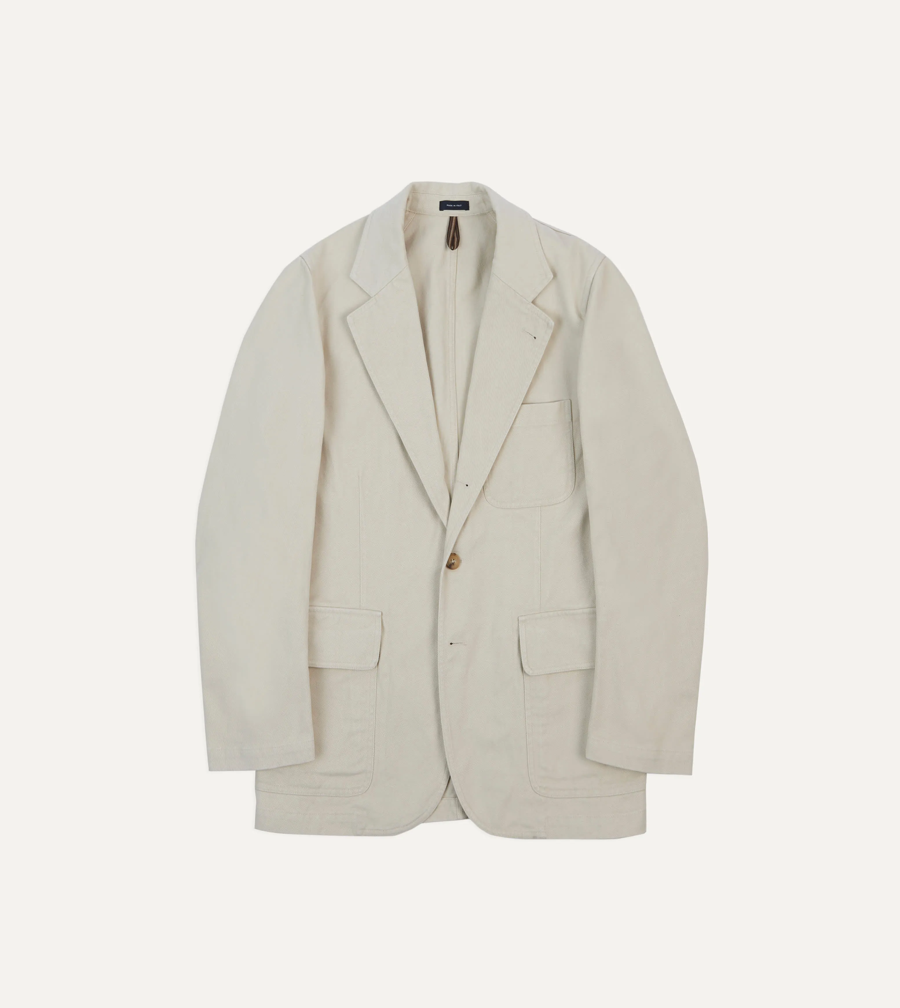 Ecru Heavy Cotton Twill Games Blazer Mk. I