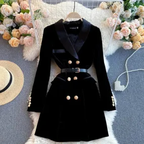 Eleanor Blazer Belt Coat