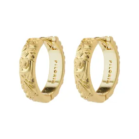 ELFRIDA hoop earrings gold-plated