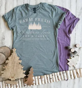 Farm Fresh Christmas Trees Tee