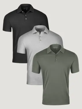 Foundation Polo 3-Pack