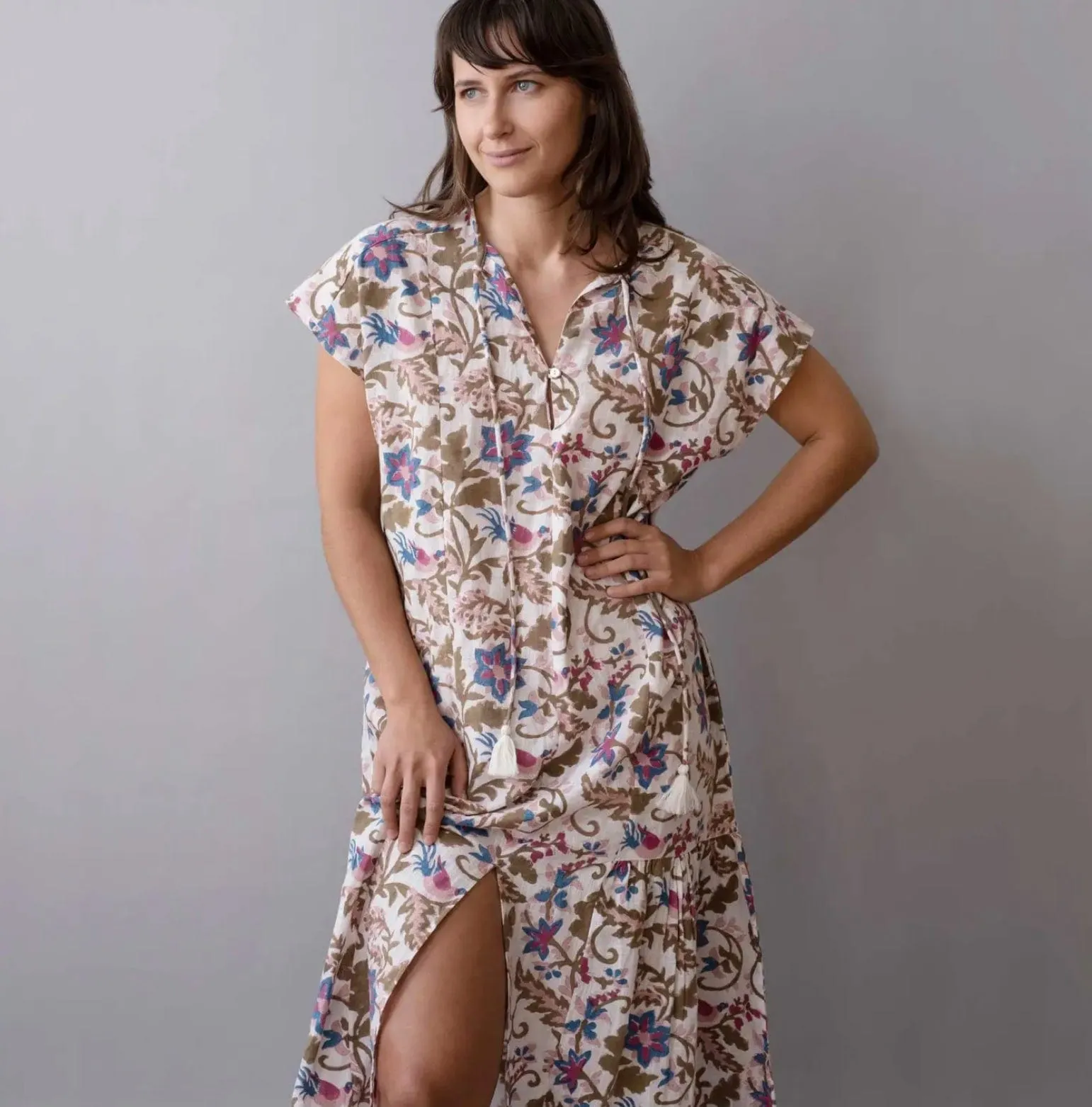 Graymarket Design - Cyprus Dress- Floral