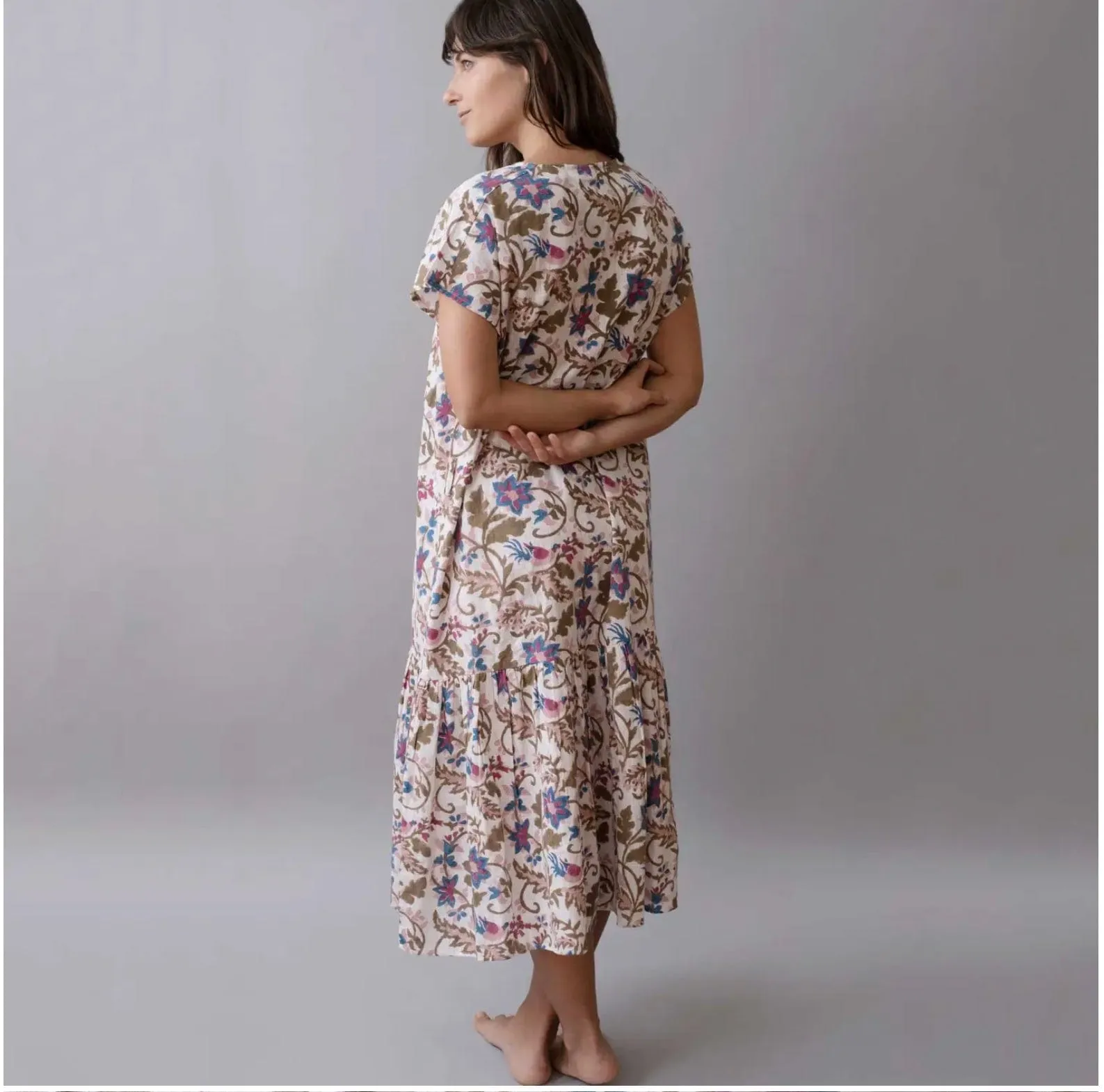 Graymarket Design - Cyprus Dress- Floral