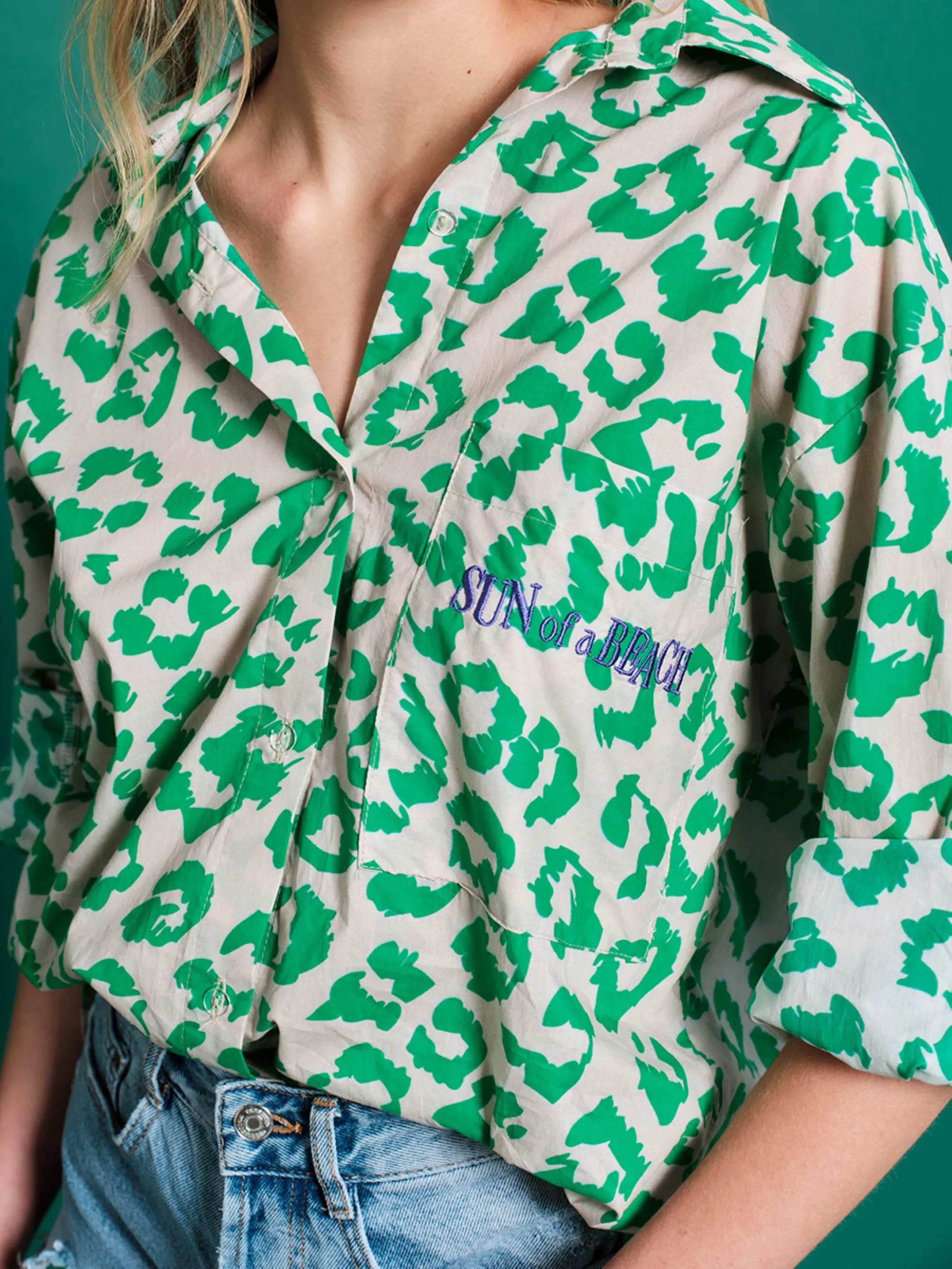 Green Leopard | Shirt