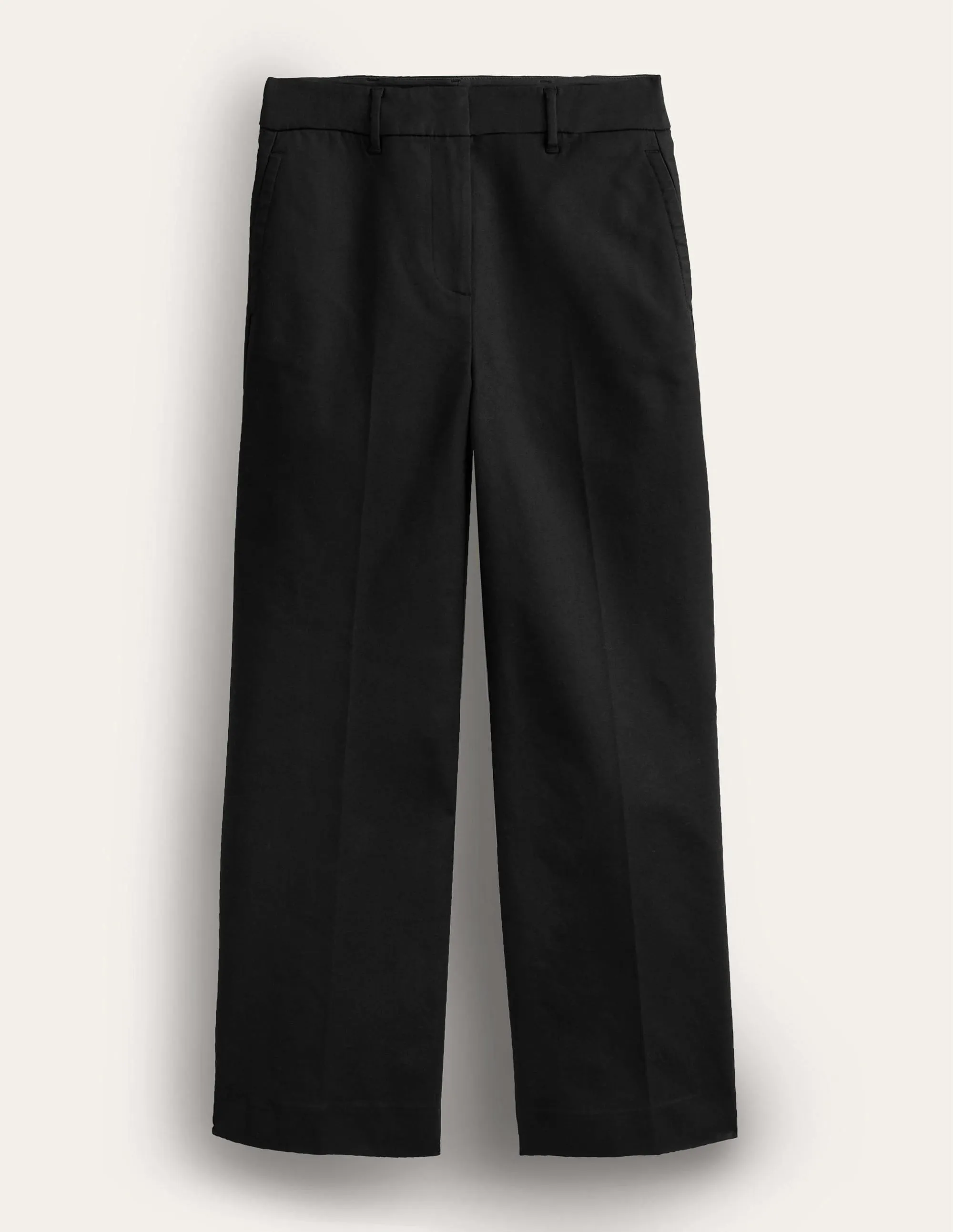 High Waisted Richmond Trousers-Black