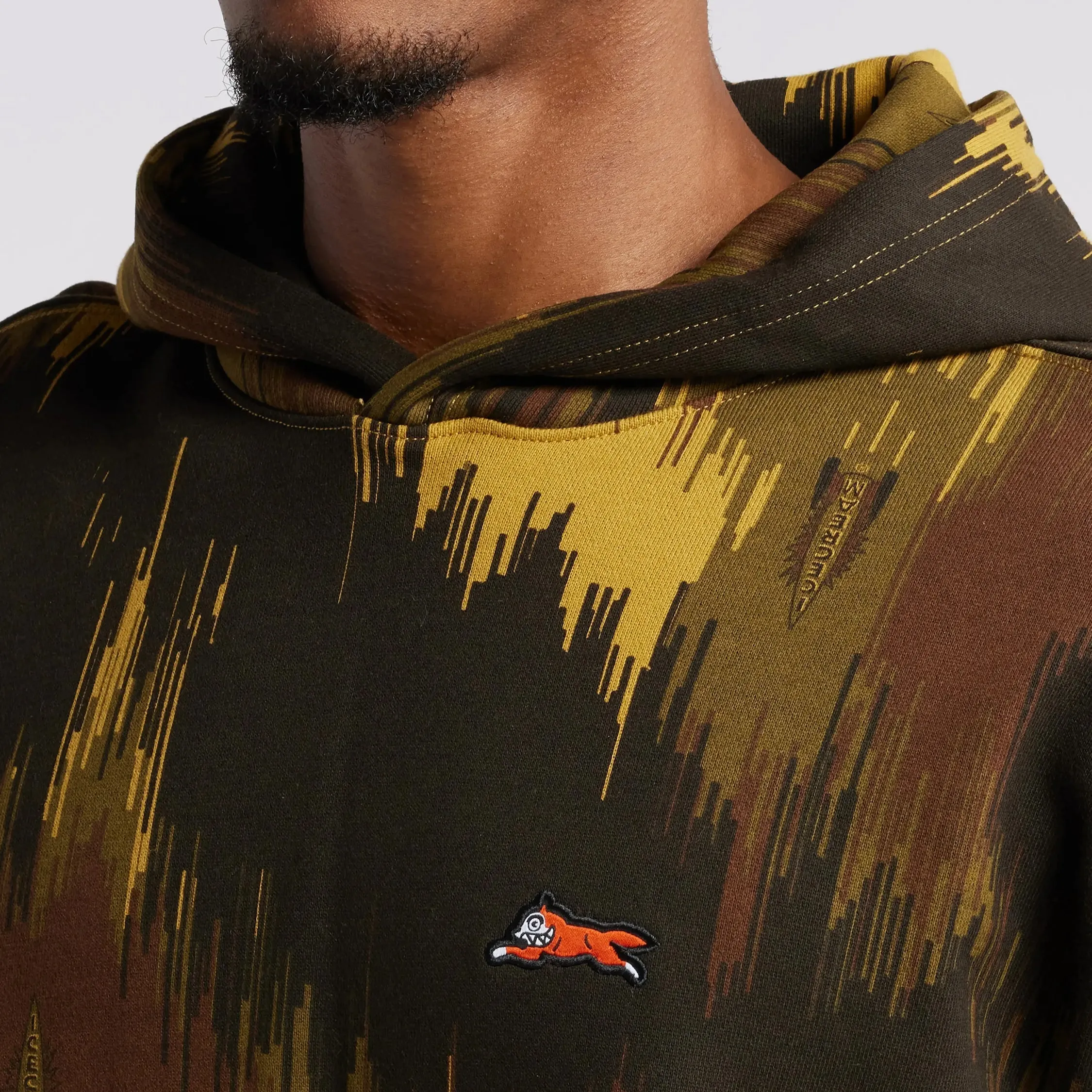 ICECREAM Drip Camo Pullover Hoodie