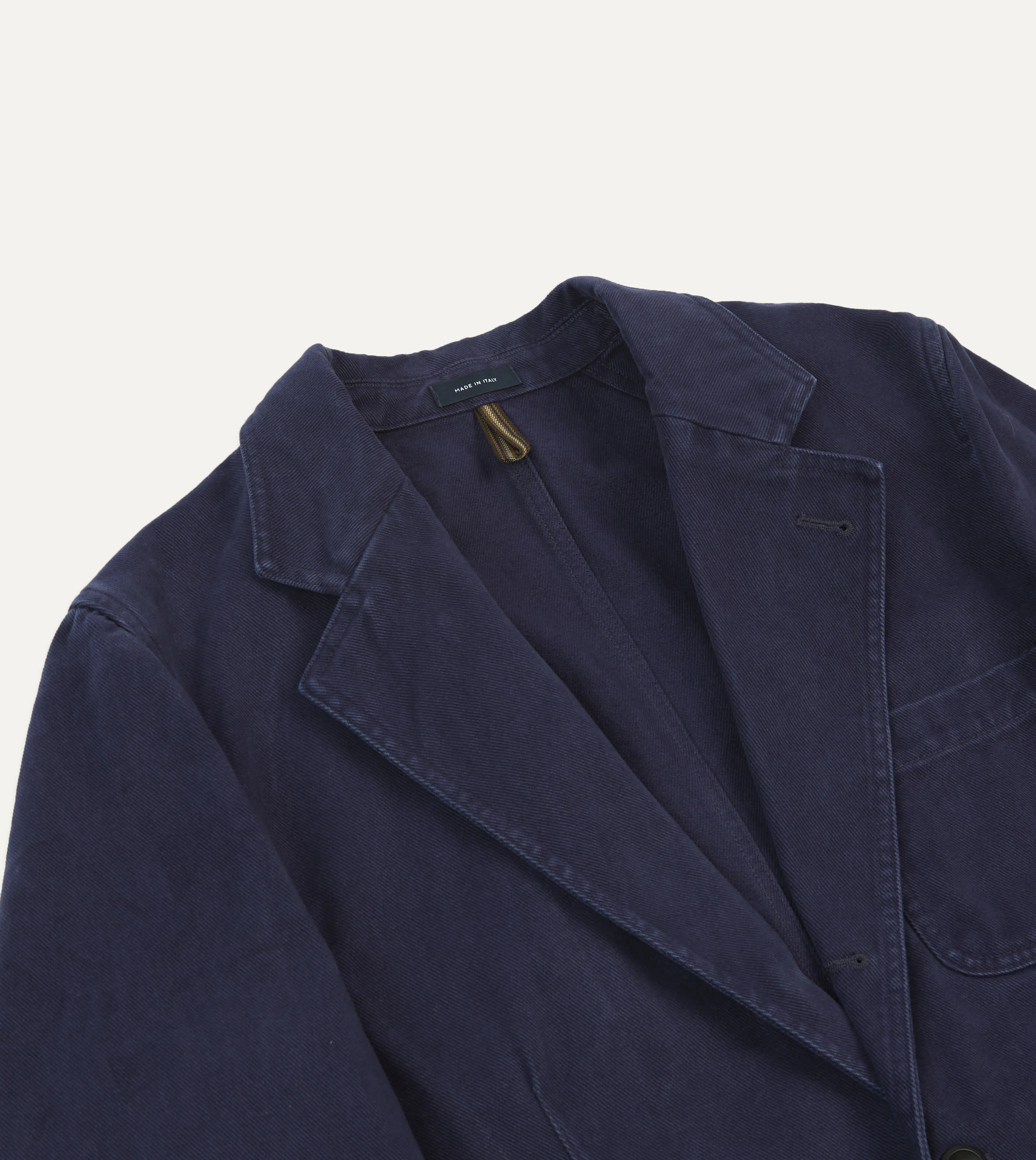 Indigo Heavy Cotton Twill Games Blazer Mk. I