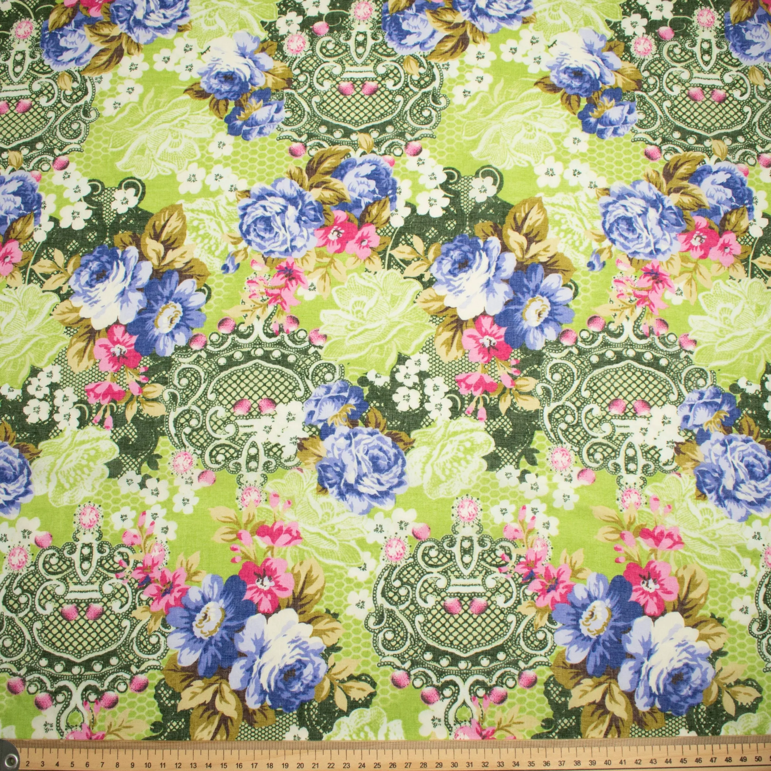 Japanese Pure Cotton Lawn Floral Prints Design-35