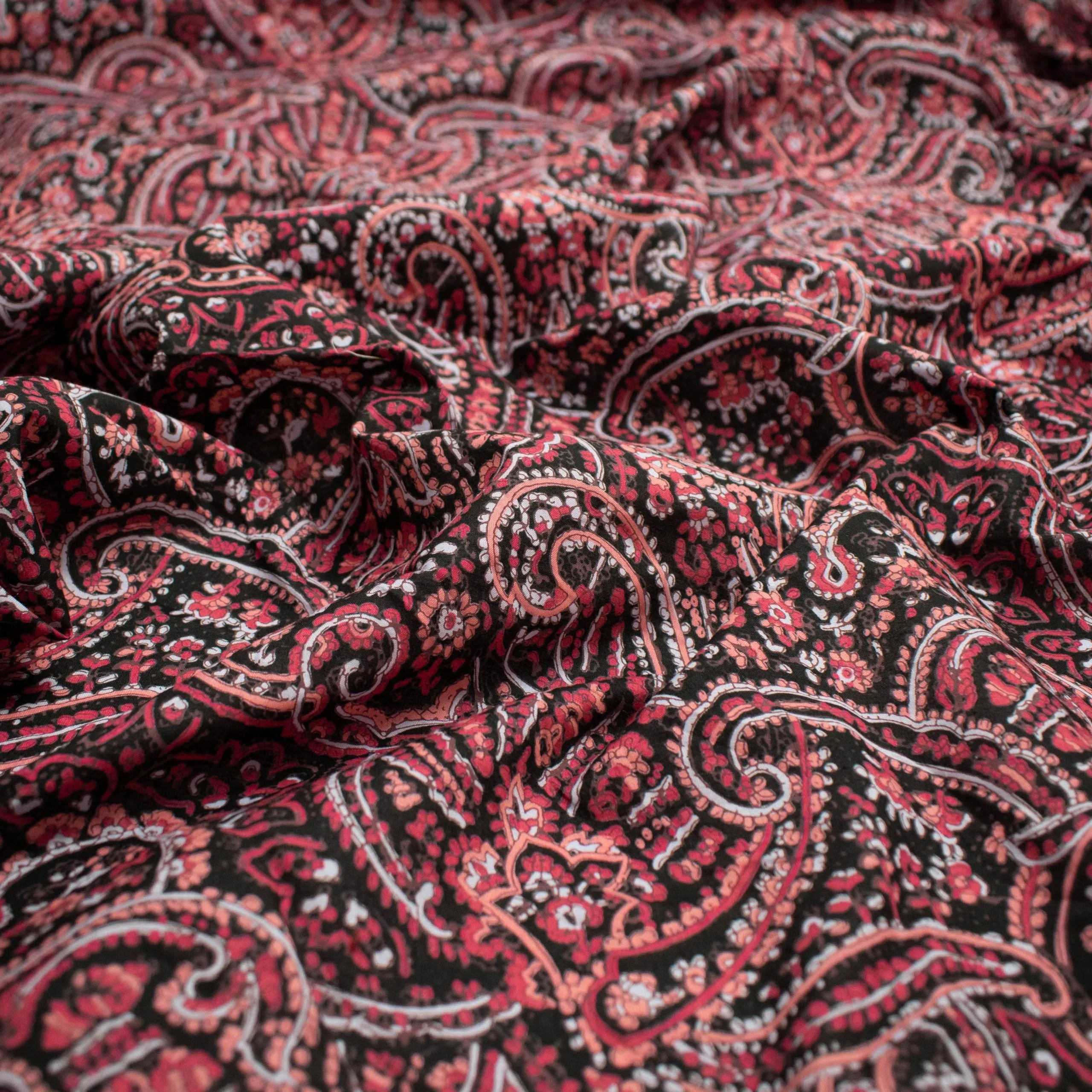 Japanese Pure Cotton Lawn Paisley Prints Design-64