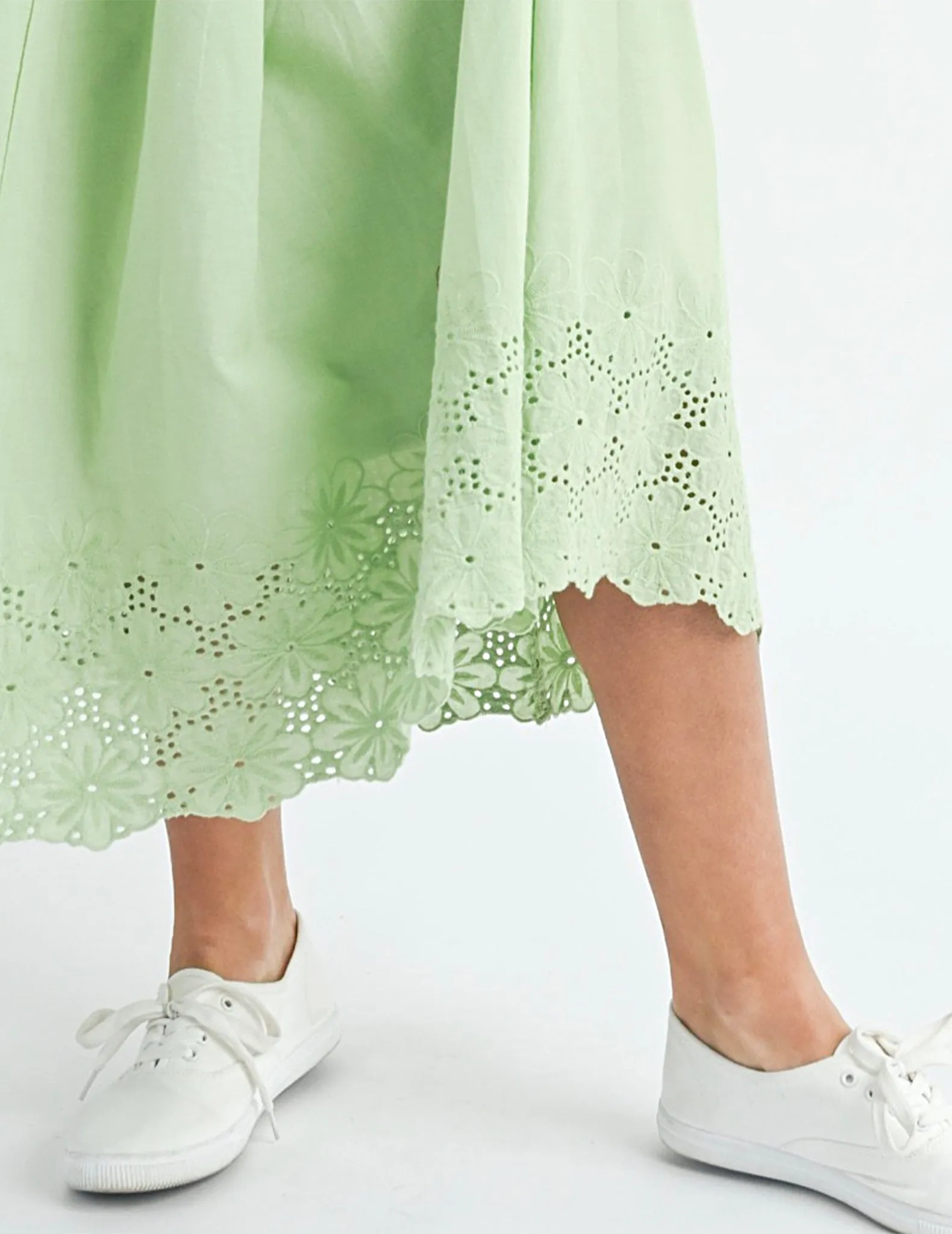 Kelsie Floral Eyelet Dress