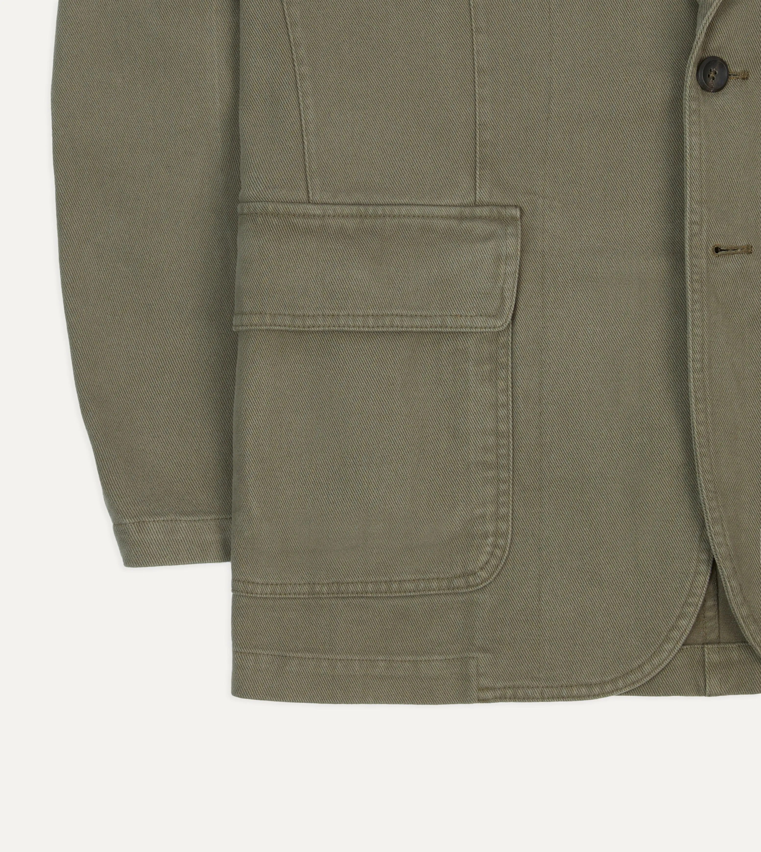 Khaki Heavy Cotton Twill Games Blazer Mk. I