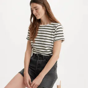 Levi's Margot Tee In Captain Stripe