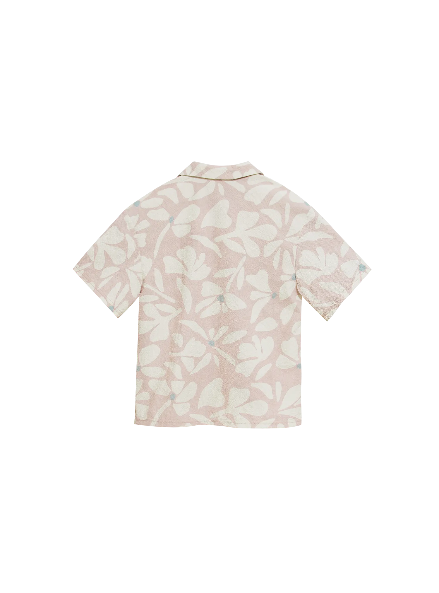 Mini Resort Shirt (Seersucker Field Cream)