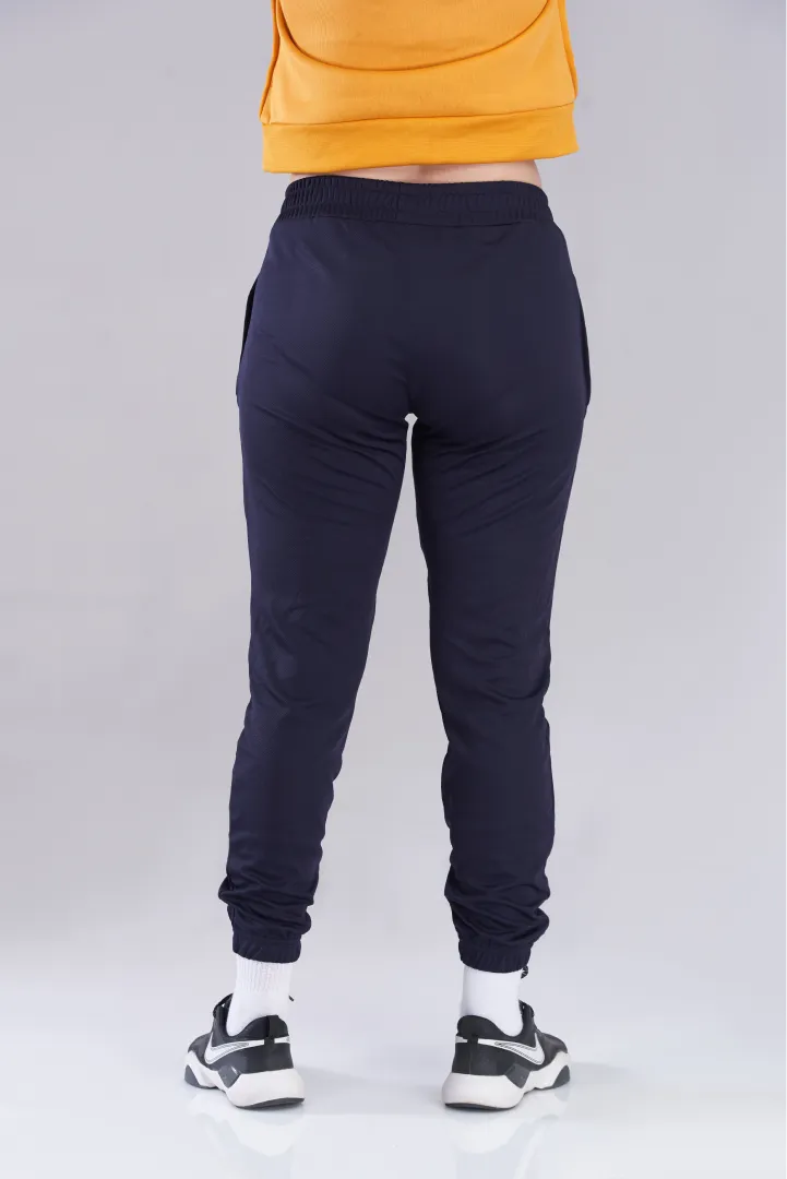 Navy Blue Emerge Track Trouser - Women