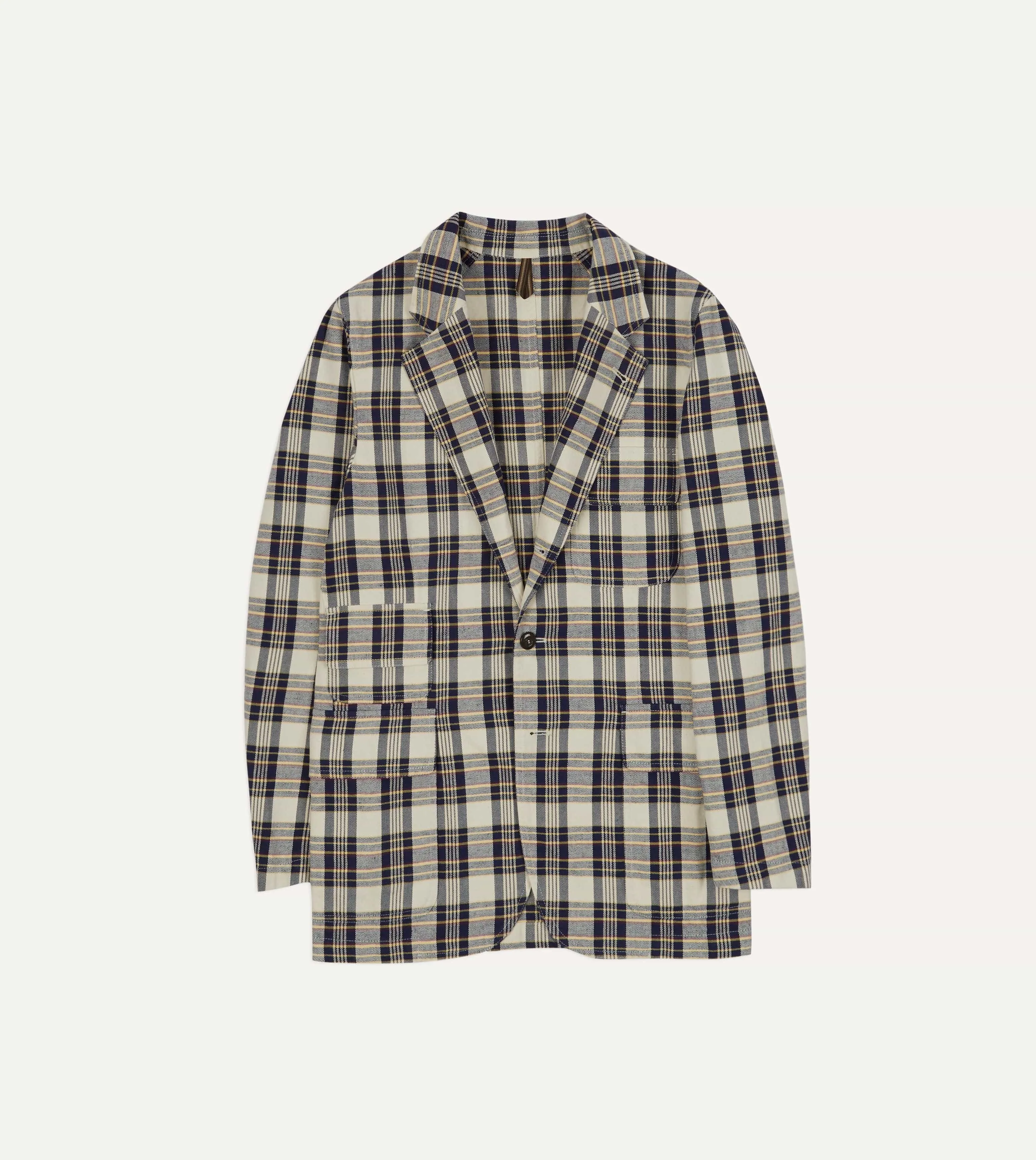 Navy Madras Check Games Blazer Mk. IV