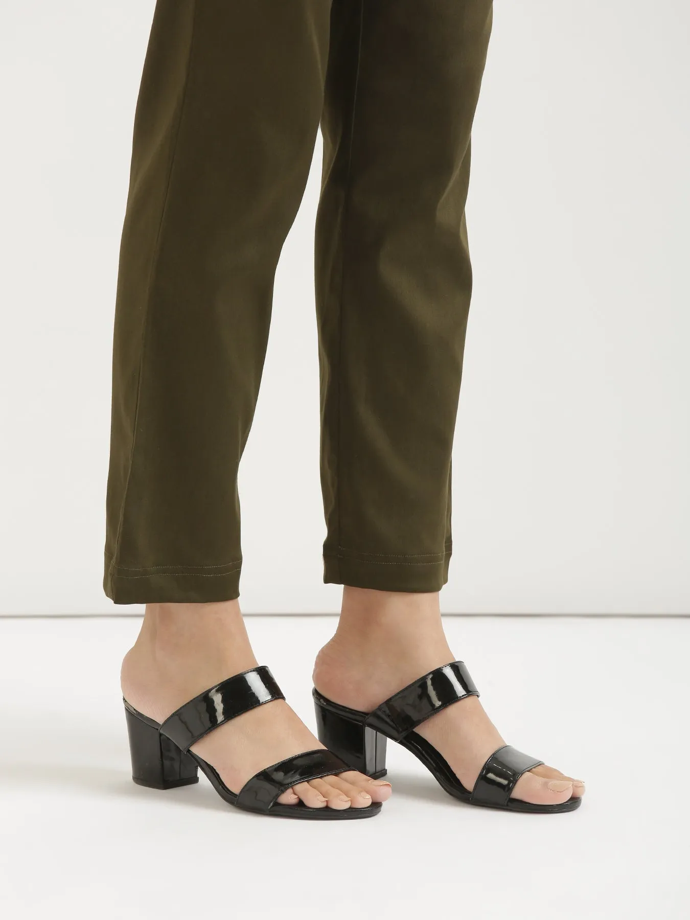 Olive Green Formal Pant