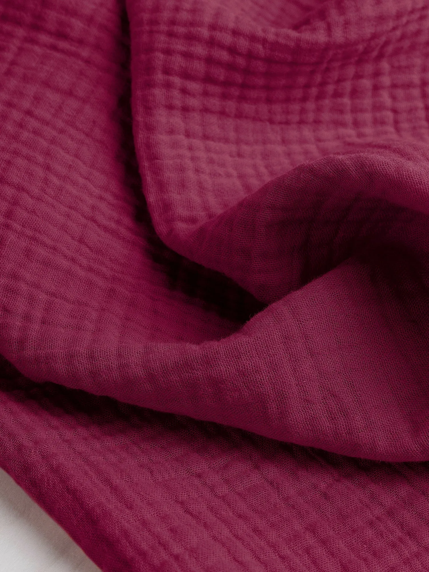 Organic Cotton Double Gauze - Magenta