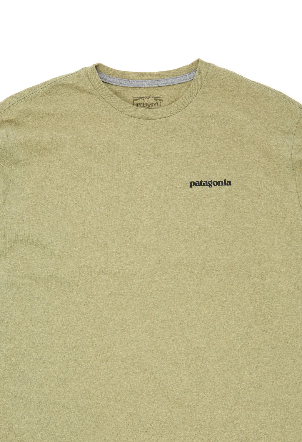 Patagonia Men's P-6 Logo Long Sleeve Responsibili-Tee - Buckhorn Green