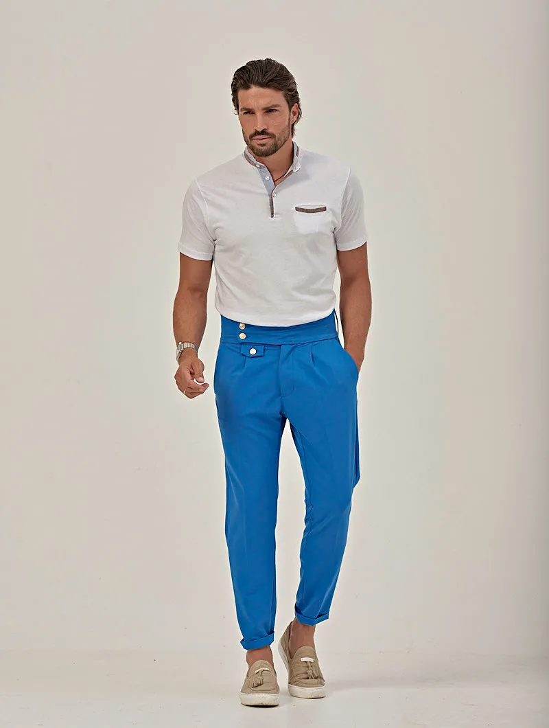 PAXTON FORMAL PANTS IN BLUE