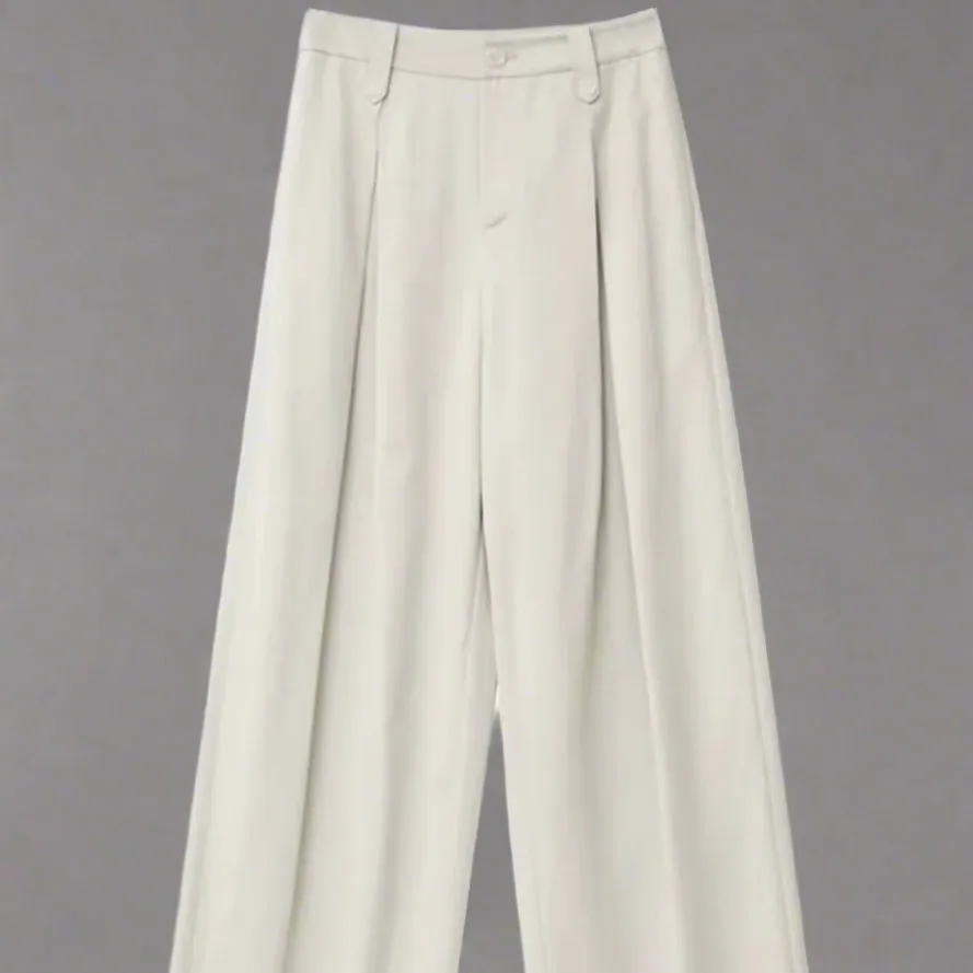 Pleated Pants