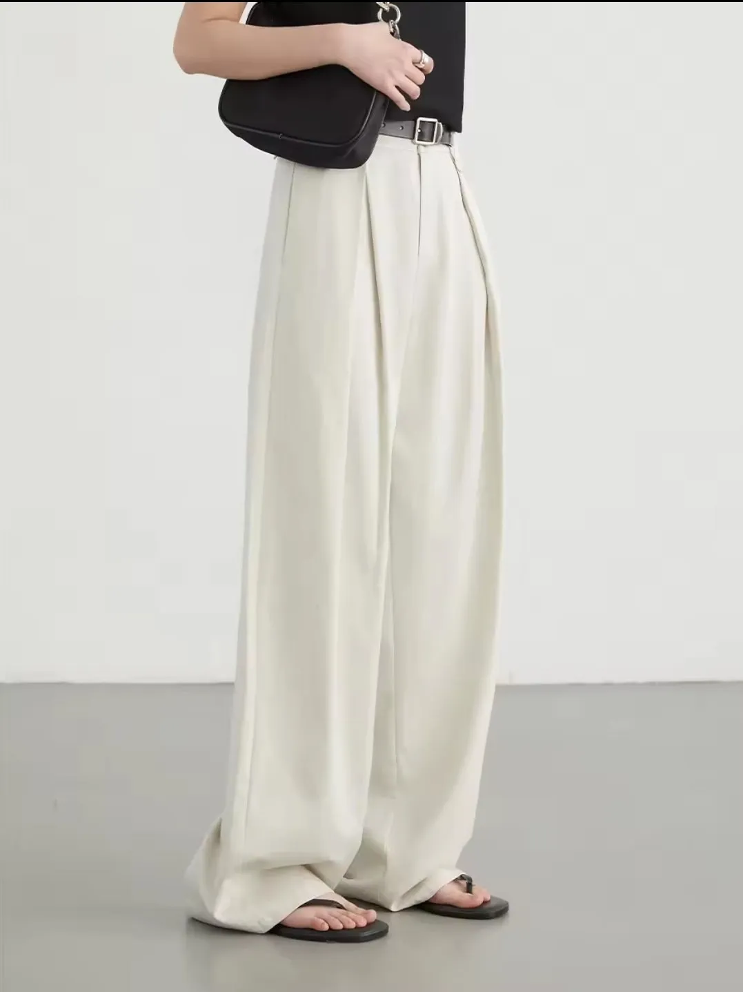 Pleated Pants