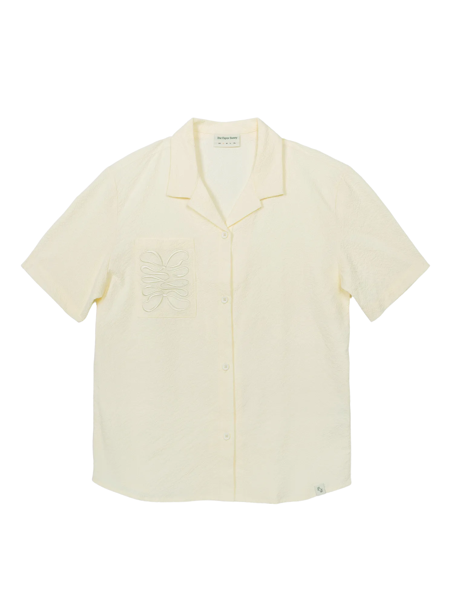 Resort Shirt (Seersucker Bow Ivory)