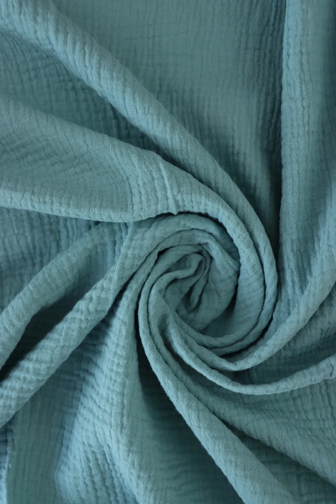 Seafoam Cotton Double Gauze