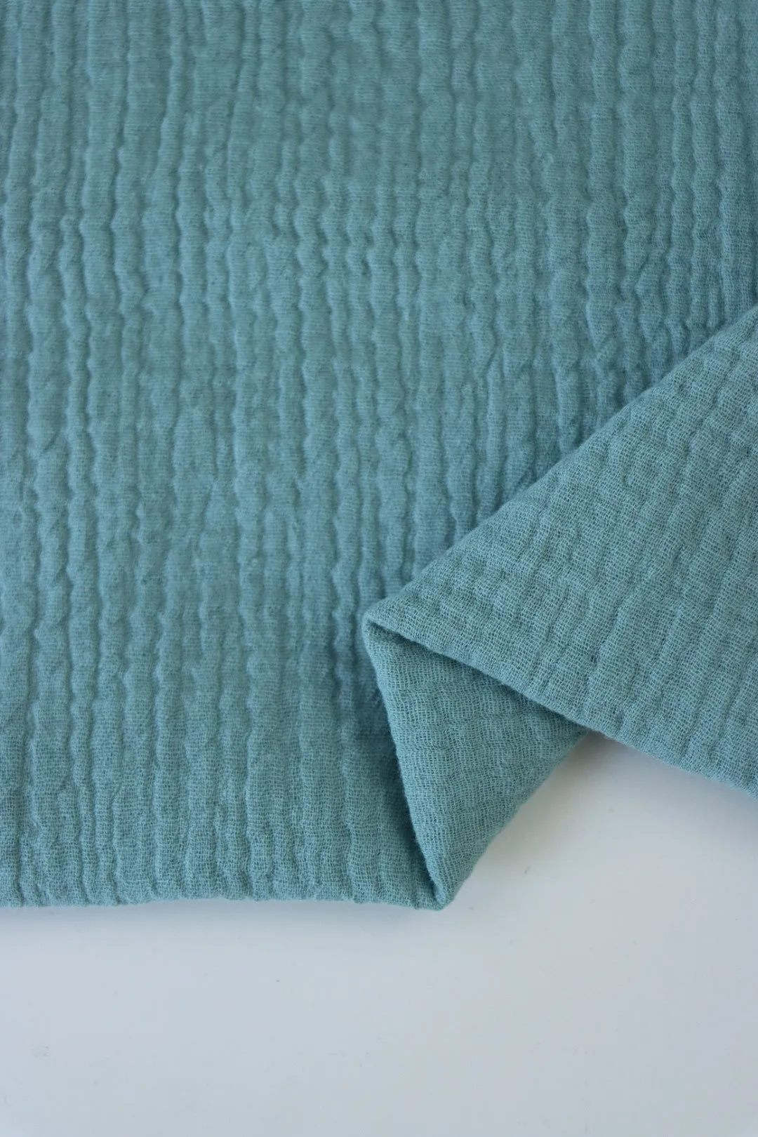 Seafoam Cotton Double Gauze