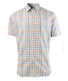 Short Sleeve Oxford Check Shirt