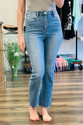 Straight Denim Jeans