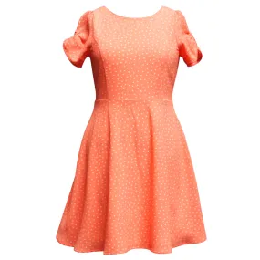 Tween Pebble Polka Dot Princess Seam Dress