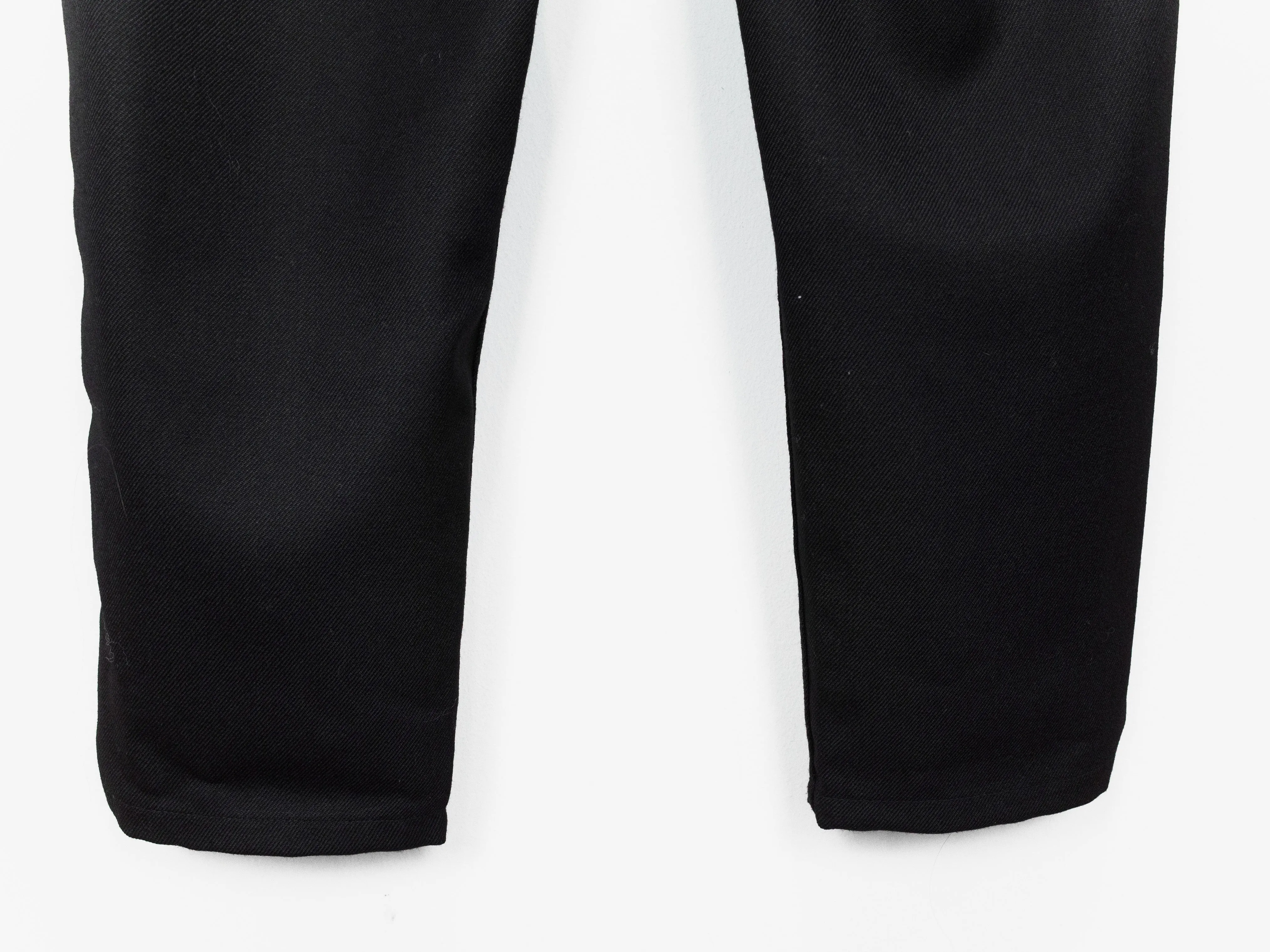 Unused AW16 Ring Zip Wool Gabardine Trousers