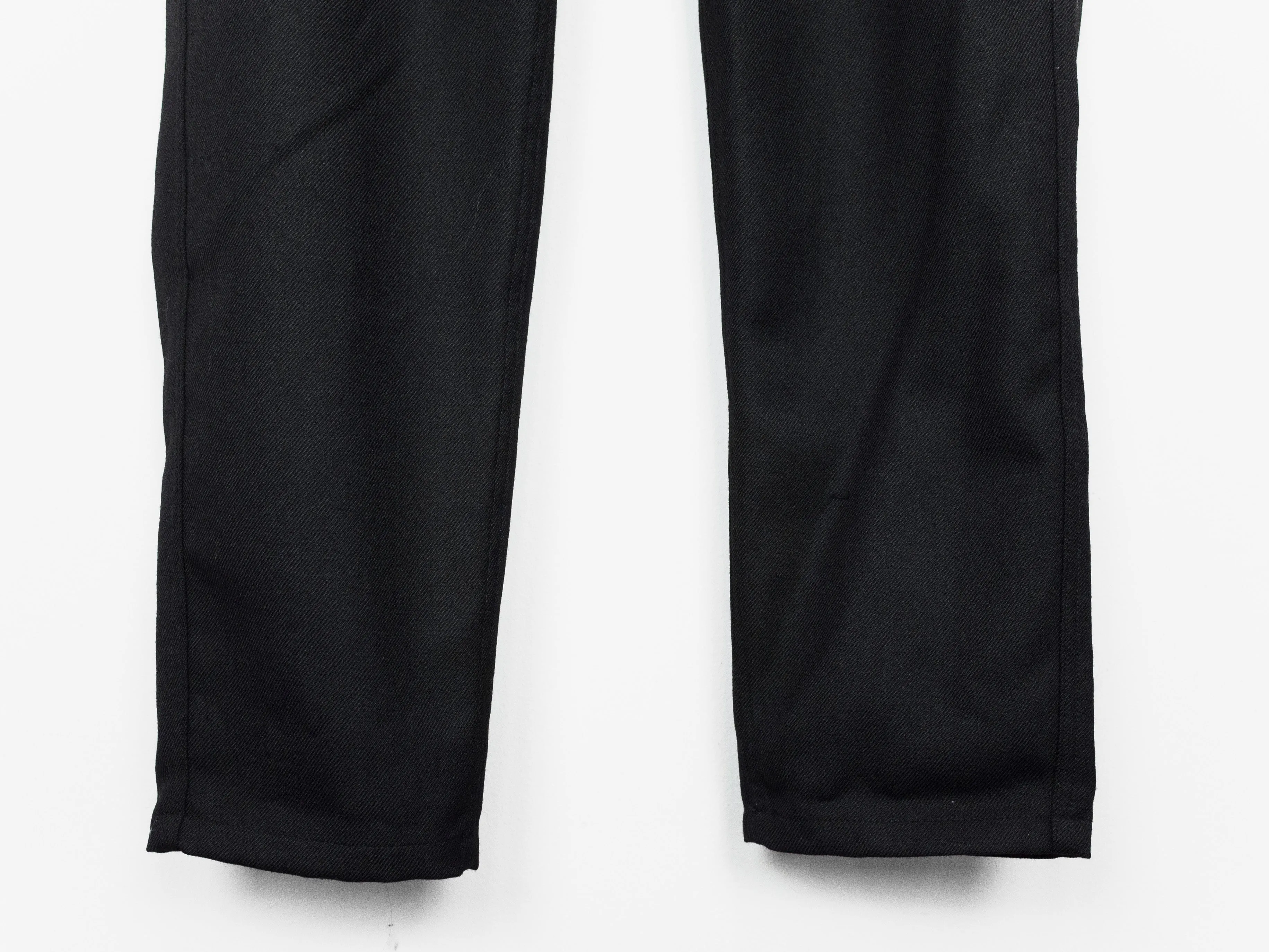 Unused AW16 Ring Zip Wool Gabardine Trousers