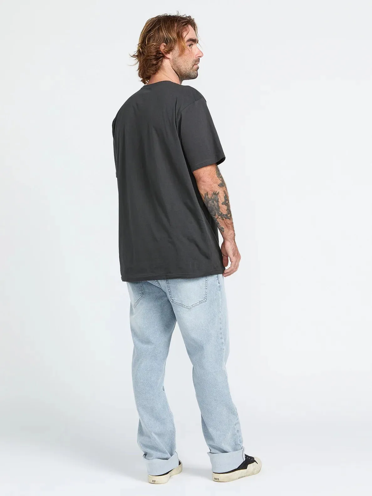 Volcom "Solver" Men's Modern Fit Jeans - Desert Dirt Indigo