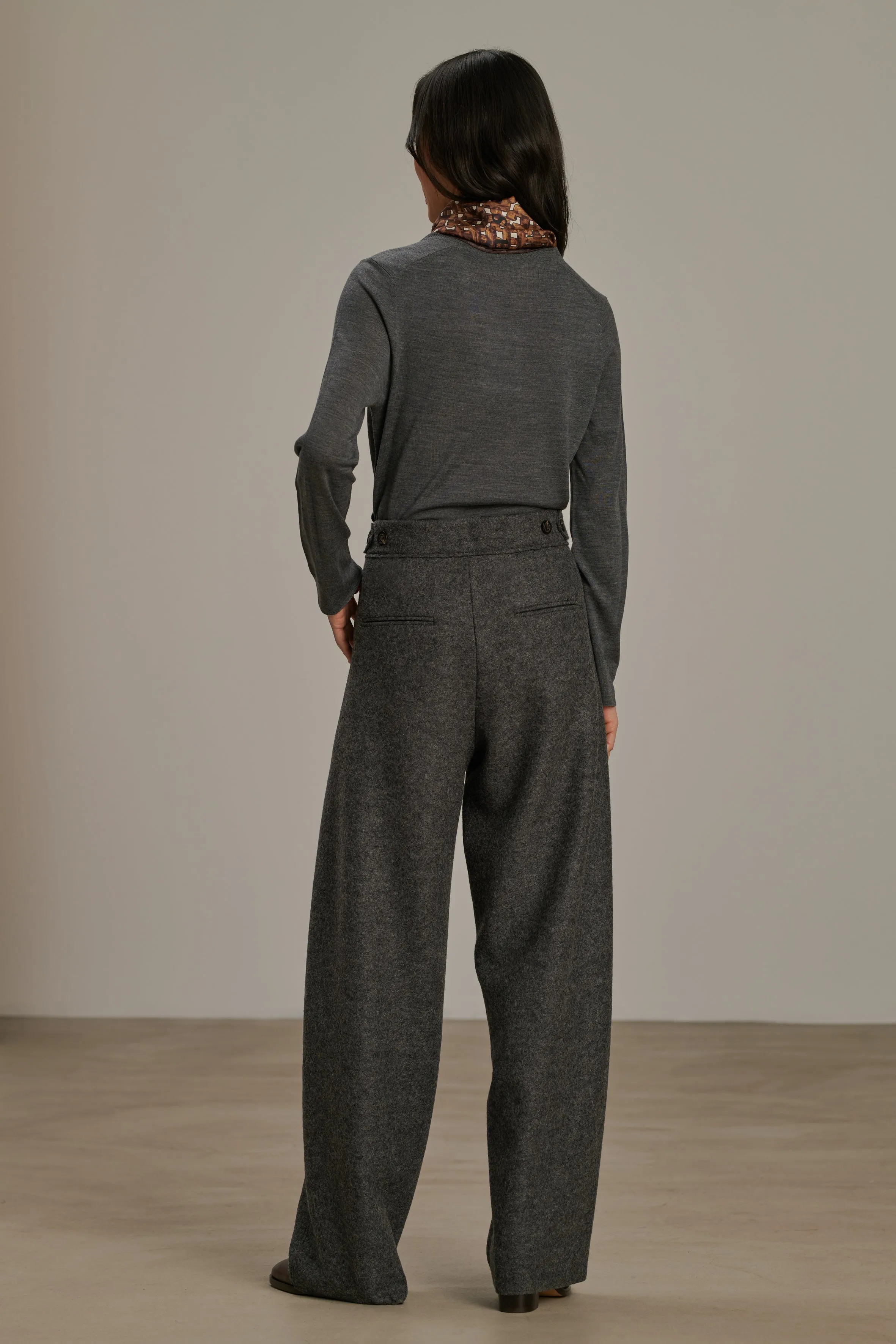 WALLY GREY TROUSERS