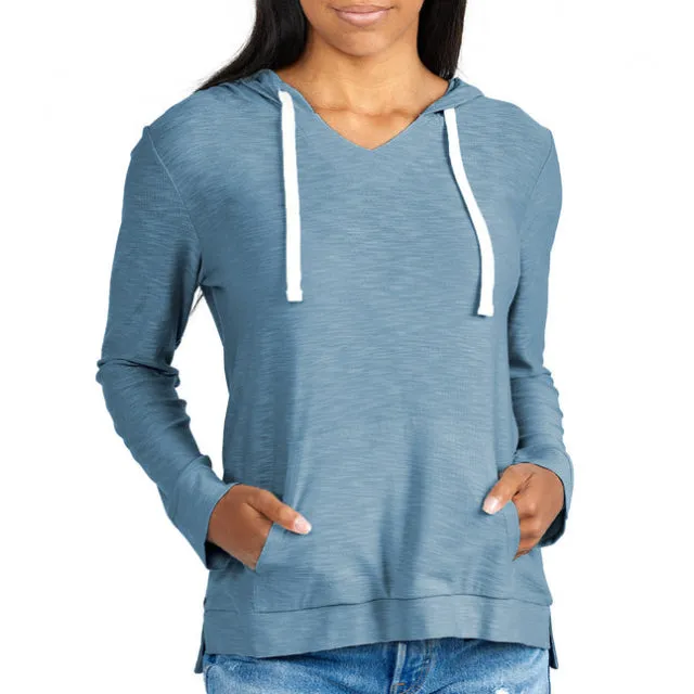 Womens Bamboo Slub Hoodie